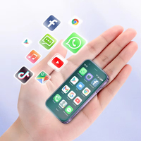 Nouveau Soyes XS15 Mini Smartphone Android 8.1 à Bas Prix 2026, Double SIM 3G/4G/2G, 16 Go, GPS, Jeux, Écran LCD 3.0 Pouces 90Hz, Quad-Core