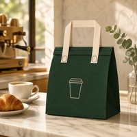 Sac isotherme non tissé personnalisé imprimé en gros, réutilisable, imperméable, écologique, recyclable, léger 30L pour aliments