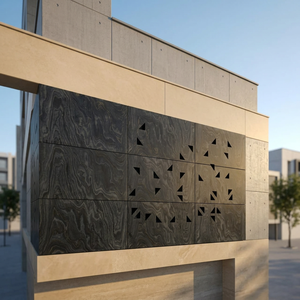 Revêtement mural flexible en ardoise, pierre naturelle à 100 %, moderne, écologique, robuste, pour hôtels, salles de bain, extérieur, jardin, poli - Product Image 4
