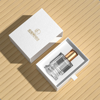 Boîte cadeau en carton personnalisée pour l'emballage de flacons de parfum avec doublure en EVA et gaufrage
