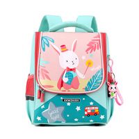Sac à dos scolaire en nylon pour enfants, style dessin animé coréen, anti-vol, motif poisson naturel, mignon et pratique pour la maternelle