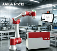 Robot Kolaboratif 6 Axis Presisi Tinggi JAKA Pro 12, Lengan Robot Industri Tugas Berat 12kg untuk Pengelasan dan Penanganan Otomatis