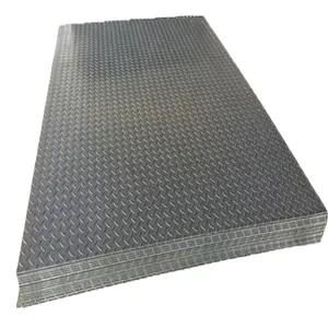 Placa de acero a cuadros de carbono, placa de corte plano de acero, enrollado en caliente, ASTM A36
