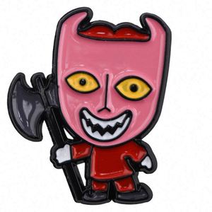 เข็มกลัดติดปกเสื้อโลหะเคลือบรูปดาวตะวันออกประดับมุกสีสันสดใสอุปกรณ์เสริมสำหรับเด็กสำหรับของขวัญงานแต่งงานรูปทรงหมวก - Product Image 4