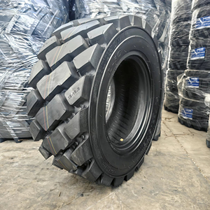 ยางล้ออุตสาหกรรมแบบแข็ง รุ่น L-5C ลายดอกยางแบบ Deep Pattern Bias สำหรับรถ Skid  สภาพใหม่ ขนาด 10-16.5 และ 12-16.5 - Product Image 1
