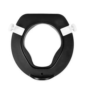 Rehausseur de siège de toilette souple (10 cm), Rehausseur de siège de toilette pour adultes avec couvercle KMINA K30005 - Product Image 4