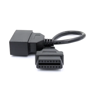 22Pin กับ <span class=keywords><strong>OBD1</strong></span> 16Pin สายเคเบิลเชื่อมต่อ OBD2หัวต่อตัวเมียสายอะแดปเตอร์ตัวเชื่อมต่อตัวผู้ OBD2สำหรับโตโยต้า - Product Image 2