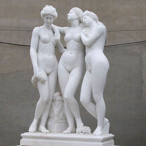 יוקרה גודל חיי מותרות ביד מגולף בעירום גבר האבקות פיתון שיש איש היאבקות נחש פסל - Product Image 6