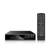 Receptor de TV Digital DVB-T2 con Soporte para Múltiples Idiomas, Sintonizador de TV Digital Terrestre Gratuito, MeeCast HD 1080P, Receptor DLNA, Decodificador WiFi