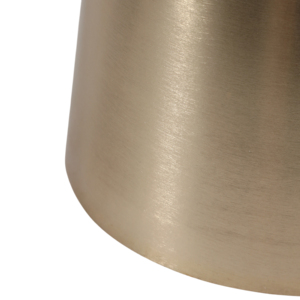 Tavolino moderno in marmo con base in ottone per l'arredamento di soggiorno o camera da letto - Product Image 4