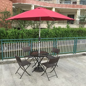 <b>Folding</b> Outdoor <b>Garden</b> Set Rattan Chair Small Coffee <b>Table</b> Patio Balcony Furniture 3 To 5 Piece - Product Image 4