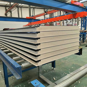 Nhà máy trực tiếp hiện đại Polyurethane cách điện thép tấm lợp nhôm kim loại siding tấm Tường nhiệt chống cháy cho - Product Image 3