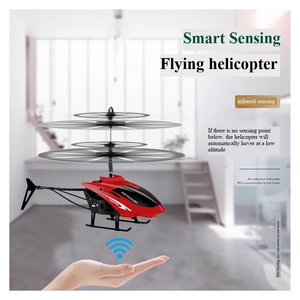 Hélicoptère télécommandé à double mode pour enfants, avec fonction de suspension gestuelle et éclairage lumineux, RC - Product Image 4