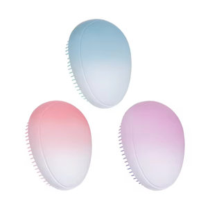 Peigne à cheveux en plastique, brosse à cheveux douce pour le <span class=keywords><strong>shampoing</strong></span>, masseur de cuir chevelu en silicone, peigne à <span class=keywords><strong>shampoing</strong></span> pour la tête - Product Image 3