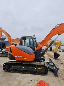 Excavadora de Cadenas Kubota KX185 Usada a Precio de Fábrica, Miniexcavadora de 8 Toneladas de Segunda Mano, Maquinaria de Construcción en Venta - Product Image 6