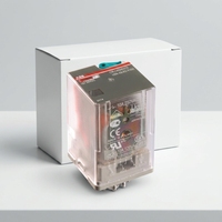 Relay CR-U024DC3L 10A 250V AC DIN Rail Mount dengan Tombol Uji untuk Sistem Otomasi