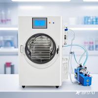 Automatische Commerciële Vriesdroger 35Kg Mini Droogmachine Voor Thuisgebruik 220V Professionele Vriesdroger Voor Voedselverwerking