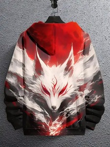 Sudaderas con Cremallera Lisas para Hombre al por Mayor, Estilo Urbano de Otoño, con Logotipo Personalizado, 180g Poliéster/Algodón, Resistentes al Viento, Ecológicas - Product Image 6