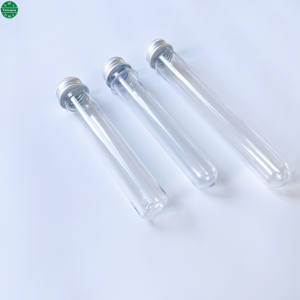 30 ml 40 ml 50 ml 60 ml tubo <span class=keywords><strong>PET</strong></span> Tubos De Teste De Plástico Transparente com parafuso de alumínio superior para doces Gumball embalagem - Product Image 2
