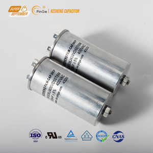 KS PinGe CBB65 30 + 5 MFD 40 + 5 MFD 45 + 5 MFDラウンドデュアルランコンデンサエアコン用 - Product Image 2