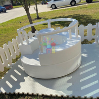 Comercial niños patio interior suave carrusel eléctrico Go Round juegos de equitación
