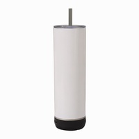 Nouvelle tasse droite en acier inoxydable 304 avec haut-parleur Bluetooth intégré, tasse isotherme portable pour voiture et extérieur, isolation thermique pour enfants