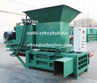 Presse à balles hydraulique pour paille de maïs Machine à balles carrée Hey Presse à balles pour paille de riz Presse à balles pour ensilage