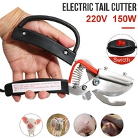 Pince électrique de coupe pour queue de mouton, 220V-150W, outil de découpe de queue d'animaux, pince chauffante à paillettes, pince de découpe de queue