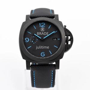 Montre <span class=keywords><strong>Panerai</strong></span> pour homme en fibre de carbone de luxe, mouvement intégré à remontage automatique PAM de qualité supérieure, super luminescence - Product Image 1