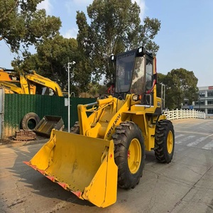 Лидер продаж, подержанный колесный погрузчик Komatsu WA100, 7 тонн, подержанный колесный погрузчик Komatsu WA100, высокое качество - Product Image 6