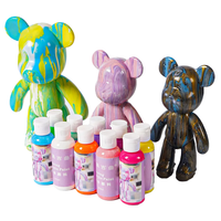 Art Craft Pop verser bouteille liquide bricolage ours Violent 60 ml liquide peinture acrylique