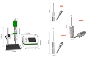 Dispersiser bahan ultrasonik Sonicator Ultrasound Lab elektromagizer ultrasonik portabel - Product Image 2