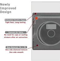 Sac de rangement sous vide amélioré 3.0 avec valve, résistant à l'humidité, pour filament d'imprimante 3D