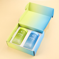 Coffret Cadeau Personnalisé de Bouteilles en Verre Dépoli pour Compléments Vitaminiques – Contenants Vides pour Capsules et Comprimés de Santé Diététique