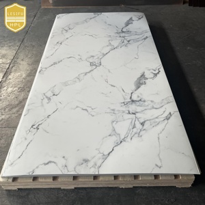 Modern Design High Gloss <strong>Waterproof</strong> HPL Marble <strong>Wall</strong> <strong>Panels</strong> 4x8 1220*2440mm <strong>for</strong> Bathroom Hospital Gym Hotel Use Also <strong>for</strong> <strong>Kitchen</strong> - Product Image 4