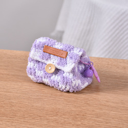 Purple and white