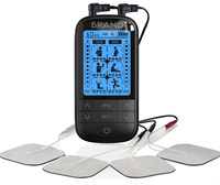 Machine de thérapie numérique à courant interférentiel Stimulateur musculaire EMS Masseur de dizaines pour le soulagement et la gestion des maux de dos