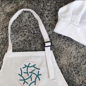 Cotton Kids <strong>Apron</strong> and Chef Hat Kids <strong>White</strong> <strong>Apron</strong> Chef <strong>Apron</strong> Kids - Product Image 5