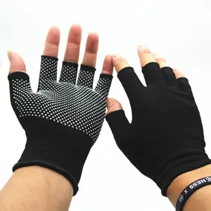 Yeni sıcak satış moda parmaksız eldiven yarım parmak spor eldiven