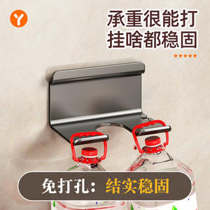 Support mural rectangulaire en acier inoxydable pour sèche-cheveux, gris graphite, durable, profondeur 7,9 pouces, pour salle de bain - Product Image 5