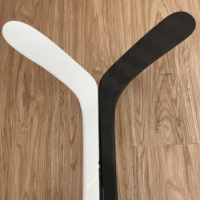 Bâton de hockey sur glace en carbone de qualité professionnelle, pour tir droit et gauche, point de flexion hybride bas, anti-vibration, pour joueurs de tous niveaux