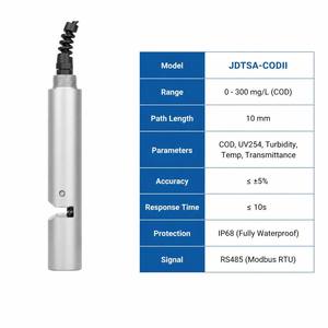 Analyseur de DQO en ligne JDTSA CODII 0-300 mg/L, capteur d'absorption UV multiparamètre, brosse autonettoyante pour surfaces et eaux usées - Product Image 3