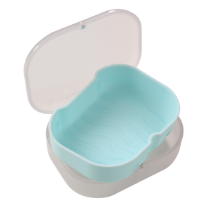 Boîte de rangement pour aligneurs et gouttières avec logo personnalisé, étui dentaire orthodontique en silicone pour protège-dents et prothèses - Product Image 4