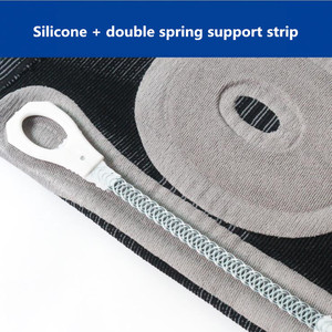 Genouillère en Nylon avec Silicone, protège-genou, genouillère à ressort, soutien pour manche, à charnière pour genoux - Product Image 4
