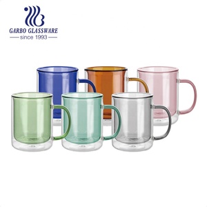 Vari tipi di gatto animale design bicchiere tazza di vetro alta borosilicato doppia parete di vetro tazza di caffè acqua tazza di tè fabbrica all'ingrosso - Product Image 6