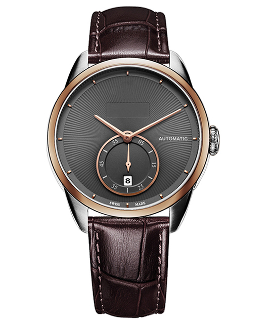 Design & Custom Similar Small Second Sellita Automatic Mechanical Movement Business Steel Batch Watches for Guest's Own Brand