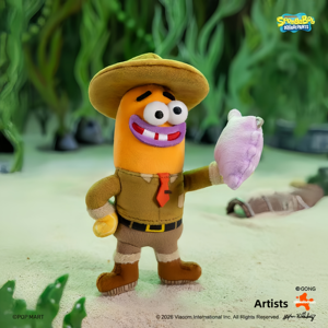 Auténtico PPMART Nuevo POOPMART FROZEN GONG Bikini Bottom Buddies 2 Serie de Peluches Divertidos Segunda Edición Caja Sorpresa Colgante - Product Image 2