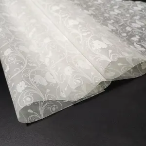 可生物降解的白色定制豪华蜡纸肥皂包装独特的薄纸