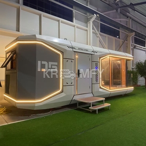 Casa Contenedor Prefabricada Personalizada de Fábrica 2025, Habitación Cápsula Espacial de Hotel de Lujo Moderno - Product Image 2