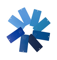 Revêtement en poudre de polyester pur, résistant aux chocs, à haute résistance, coloré, par pulvérisation électrostatique